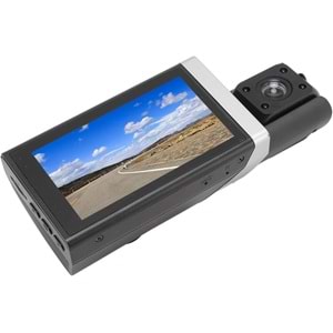 3 KAMERALI 1080P FULL HD ARAÇ KAMERASI 128 GB HAFIZA KARTI DESTEKLİ
