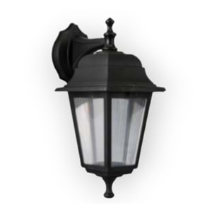 EDSON ED-8315 SİYAH KARE BAHÇE ARMATÜR-DUVAR