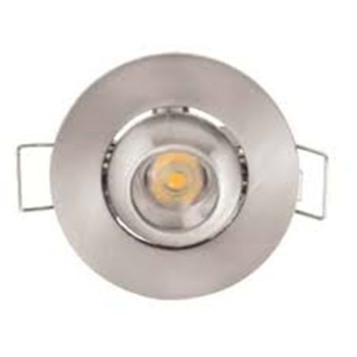 HOROZ FİONA 1W POWER LED ARMATÜR 6400K MAT KROM 016 028 0001