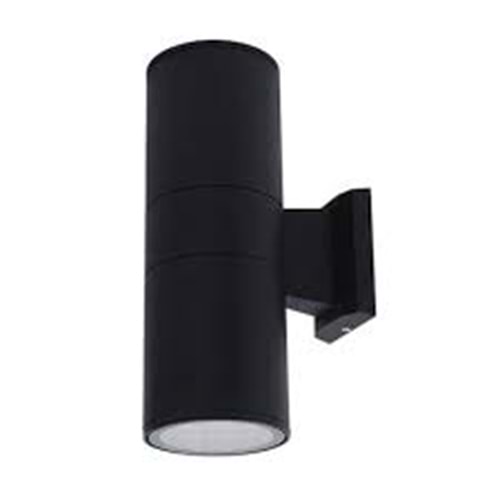 HOROZ 2X11W E27 SİYAH BAHÇE ARMATÜRÜ MANOLYA 3 075 008 0003