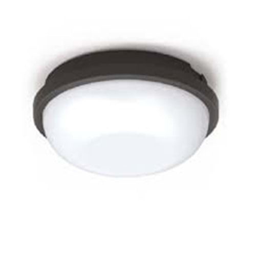 HOROZ 15W NEMLİYER ARMATÜR ARTOS-15 4200K SİYAH KASA 400 011 127