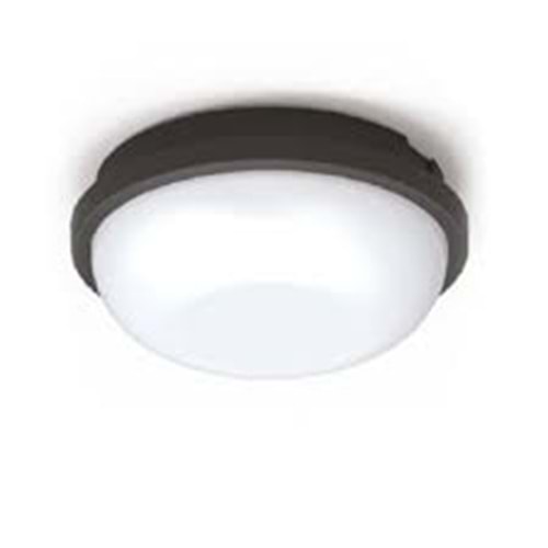 HOROZ 15W NEMLİYER ARMATÜR ARTOS-15 6400K SİYAH KASA 400 012 127