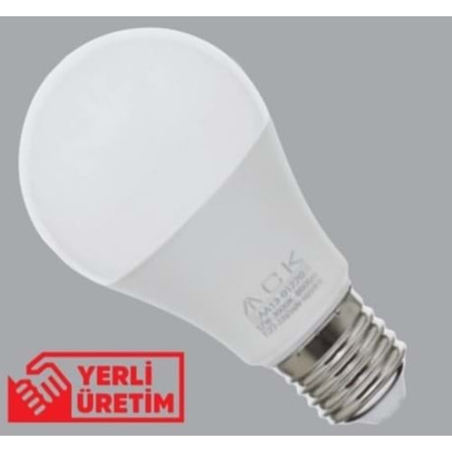ACK 12W 4000K LED A60 AMPUL AA13-01221