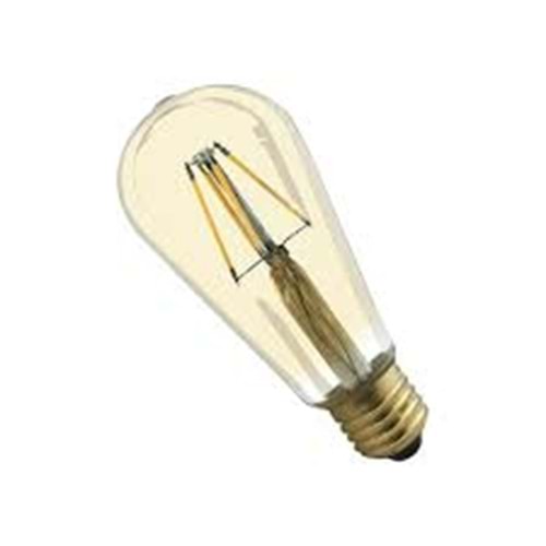ACK 4W 2200K E27 ST64 RUSTİK LED AMPUL AB46-00420