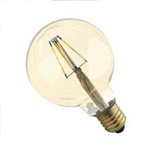 ACK 4W E27 2200K G125 RUSTİK LED AMPUL AB48-00420