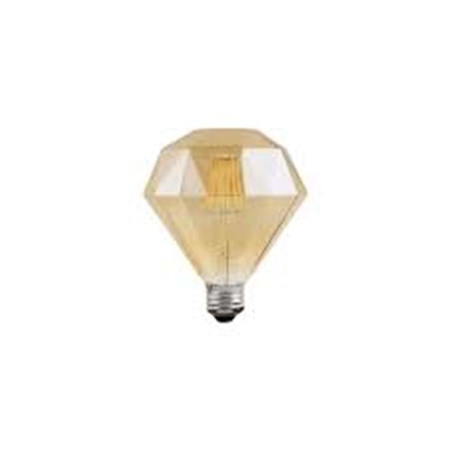 ACK 4W 2200K E27 RUSTİK LED PRİZMATİK AMPUL AB50-00420