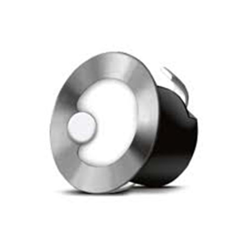 ACK MAVİ SENSÖRLÜ YUVARLAK LED MERDİVEN ARMATÜRÜ AH07-00664