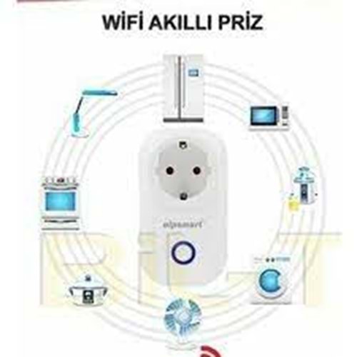 ALPSMART AS810-EU Wİ-Fİ AKILLI PRİZ