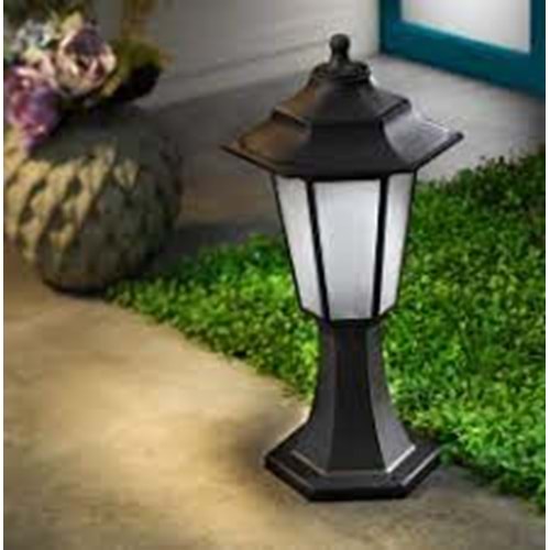 HOROZ 40W BEGONYA-1 SİYAH KASA BAHÇE ARMATÜRÜ E27 400 010 116