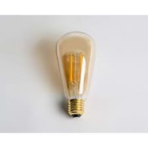 CATA 6W RUSTİK LED AMPUL 2700K E27 DİMMERLİ UZUN FLAMENT CT-4313