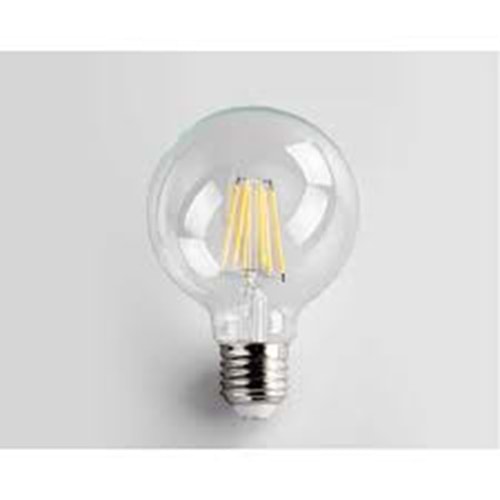 CATA 6W RUSTİK LED AMPUL 3200K E27 G95 GLOP UZUN FLAMENT GÜNIŞIĞI CT-4354G