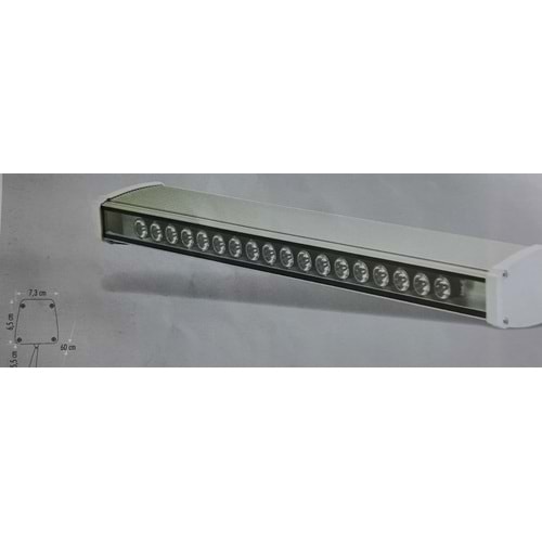 CATA 18W WALLWASHER 60CM AMBER CT-4650A