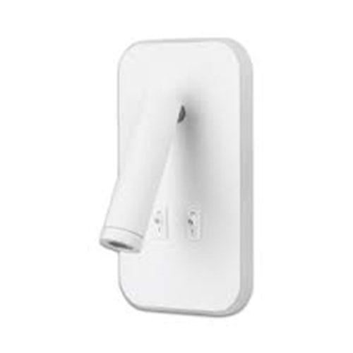 CATA 9W 840LM ÇİFT KADEMELİ YATAK BAŞI BEYAZ APLİK CT-5243B