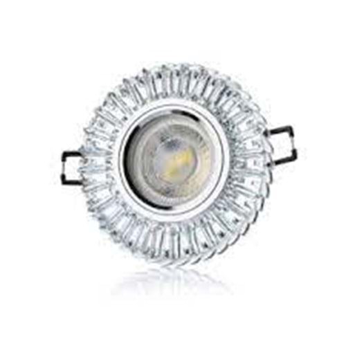 CATA LİLYUM CAM SPOT ARMATÜR LED ÇERÇEVELİ GÜNIŞIĞI CT-6636