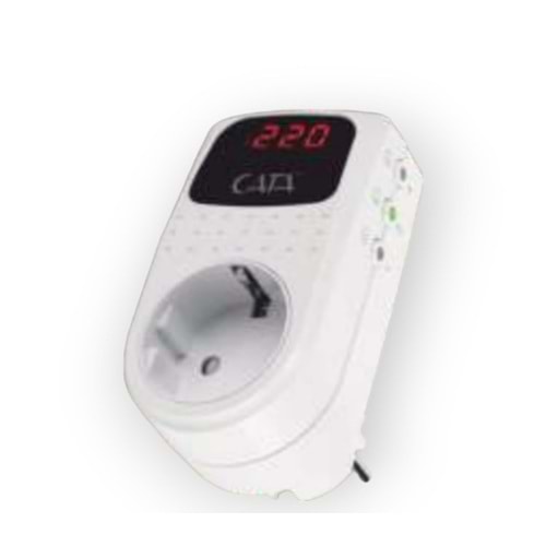 CATA AKIM KORUMALI TEKLİ TOPRAKLI PRİZ REGÜLATÖR CT-9187