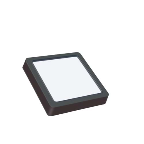 EDSON ED-1132 4000K 24W SIVA ÜSTÜ SMD LED ARMATÜR KARE/SİYAH