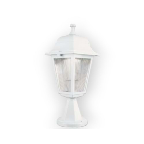 EDSON ED-8340 BEYAZ KARE BAHÇE ARMATÜR-SET ÜSTÜ