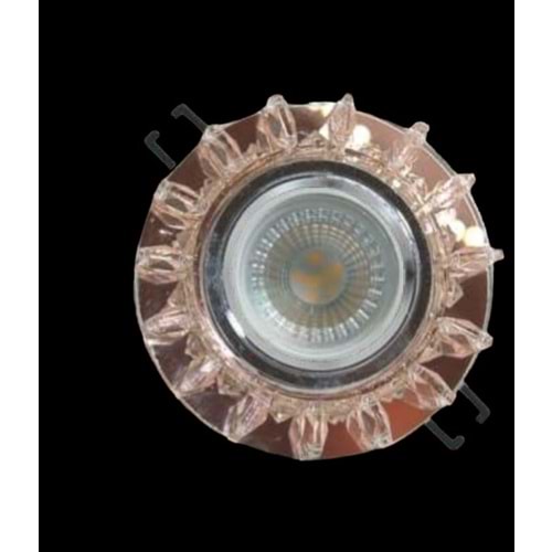 HELIOS HS 1851 4000K LEDLİ DEKORATİF CAM SPOT KASA
