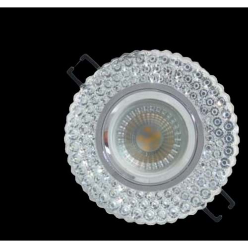 HELIOS HS 1856 4000K LEDLİ CAM SPOT ÇERÇEVE