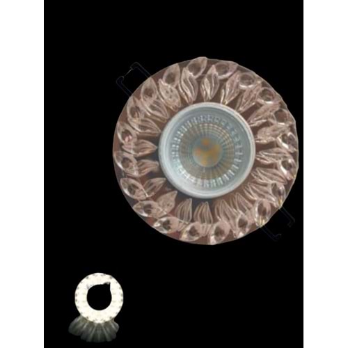 HELIOS HS 1876 LEDLİ 4000K CAM SPOT KASA-FİRUZE