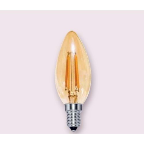 HELIOS HS 2054 4W 2700K E14 DUY RUSTIK AMPUL MUM