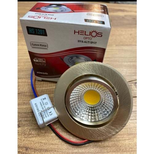 HELIOS OPTO SIVA ALTI SPOT SATEN KASA HS-1201 GUNIŞIĞI