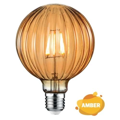 HOROZ RUSTIC MERIDIAN -6 001-037-0006 6W 2200K E27 DUY FILAMENT LED AMPUL