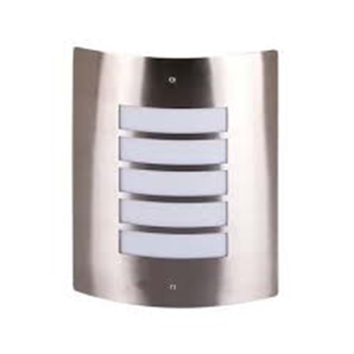 JUPİTER JG826 SS BAHÇE APLİK PASLANMAZ ÇELİK E27 ( AMPUL DAHİL DEĞİLDİR)