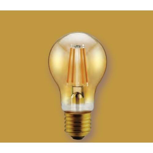 KENDAL KES604 8W 2700K E27 DUY LED FLAMANLI AMPUL(A60)