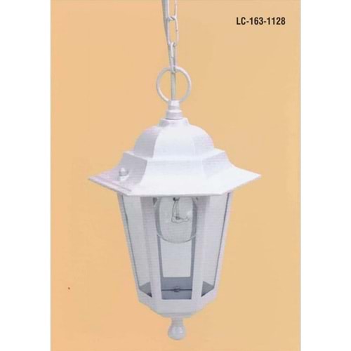 LC-163-1128 ALUMINYUM E27 DUYLU BEYAZ RENK SARKIT APLİK