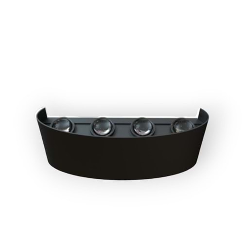 LIGHTECH DV01SY8G 8W 3000K MERCEKLİ DUVAR APLİK 8 GÖZLÜ IP64
