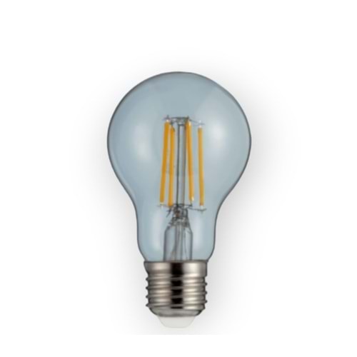 NOAS YL92-4112 6W 3000K ŞEFFAF CAM A60 RUSTİK