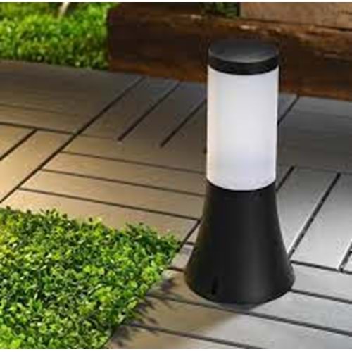 HOROZ ORKİDE-1 SİYAH KASA BAHÇE ARMATÜRÜ KISA E27 400 000 121