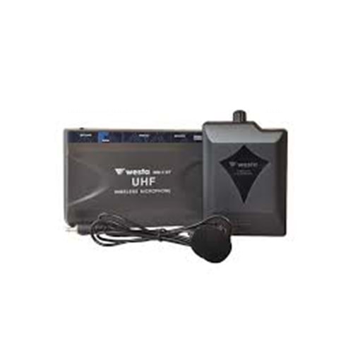 WESTA WM-110T UHF TELSİZ YAKA MİKROFONU