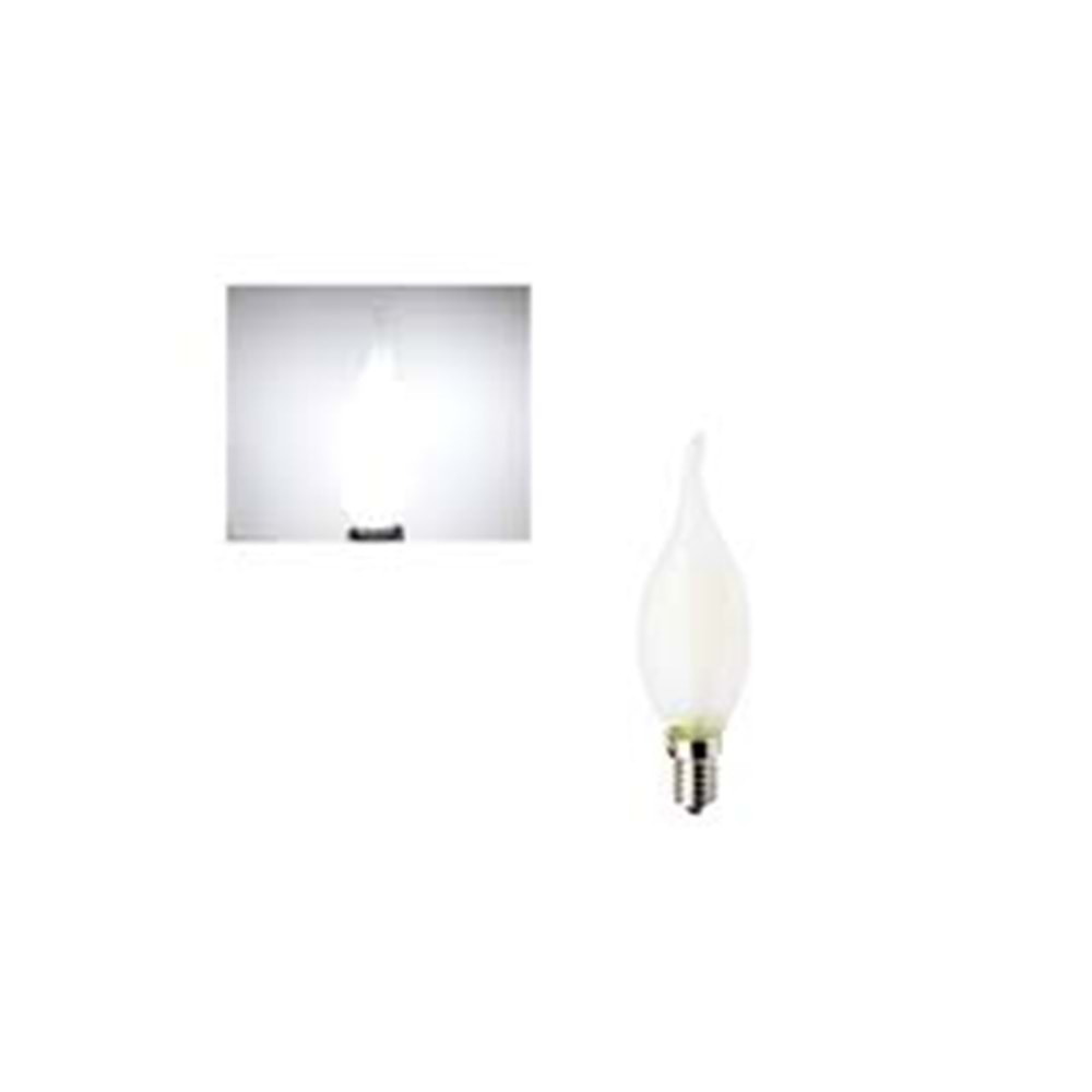 CATA 4W BUJİ LED AMPUL KIVRIK SOFT 6400K BEYAZ IŞIK E14 CT-4069B