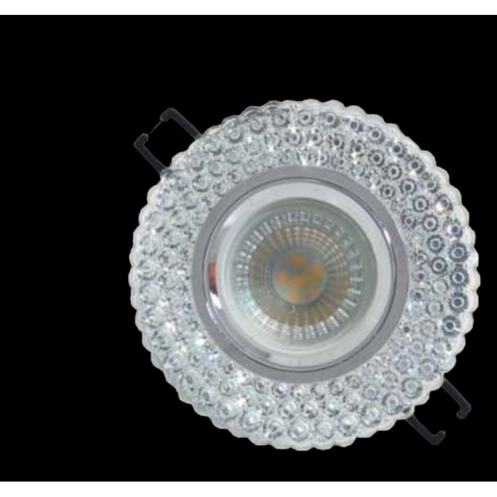 HELIOS HS 1856 4000K LEDLİ CAM SPOT ÇERÇEVE