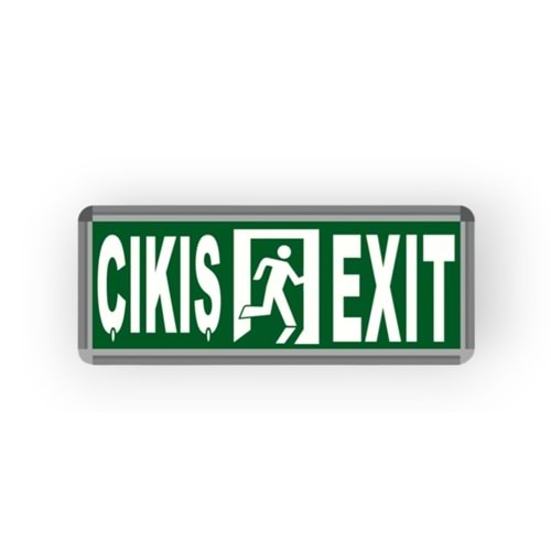 HELIOS HS 4602 3W ÇIKIŞ ARMATÜRÜ(EXIT)