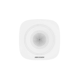 HIKVISION DS-PS1-I-WE 868MHZ 110DB İÇ ORTAM KABLOSUZ SİREN BEYAZ RENK