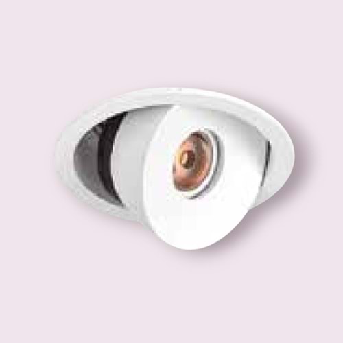 JUPITER LS439 ALUMINYUM BEYAZ 12W 3000K 900LM HAREKETLİ LED SPOT